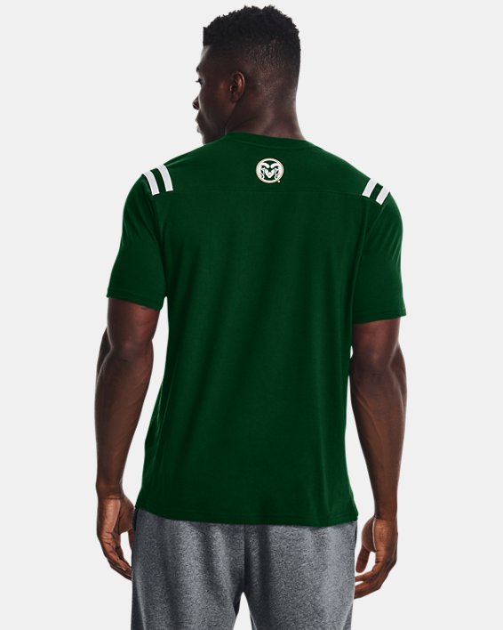 Men's UA Gameday Collegiate Sideline T-Shirt, Green, pdpMainDesktop image number 1